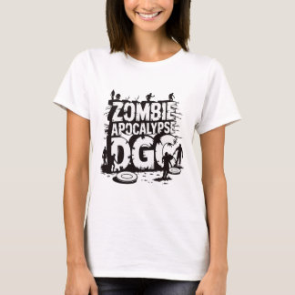 Camiseta Apocalipsis Zombi Dgc Divertido Disc Golf Amante d