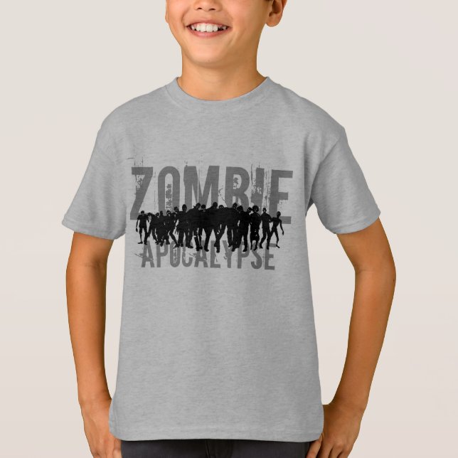 Camiseta Apocalipsis zombie (Anverso)