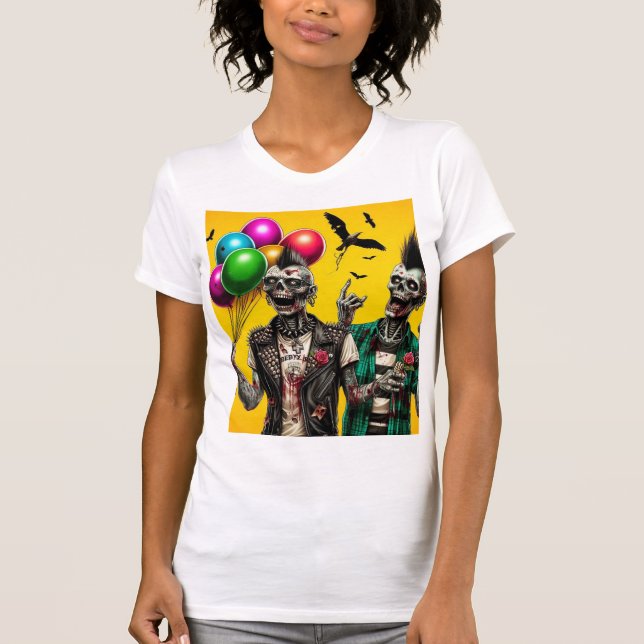 Camiseta Apocalipsis zombie (Anverso)