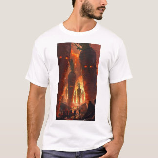 Camiseta apocalíptica oscura