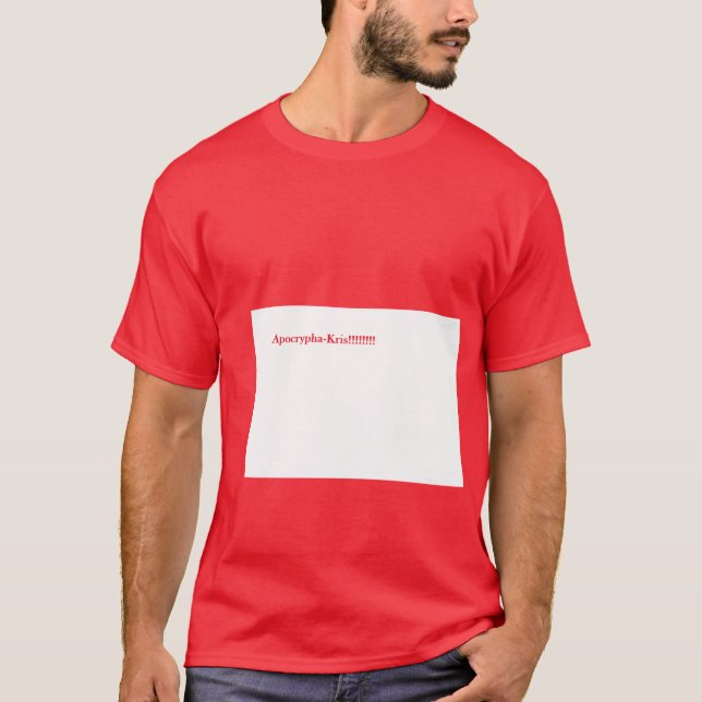 Camiseta Apocrypha-Kris (Anverso)