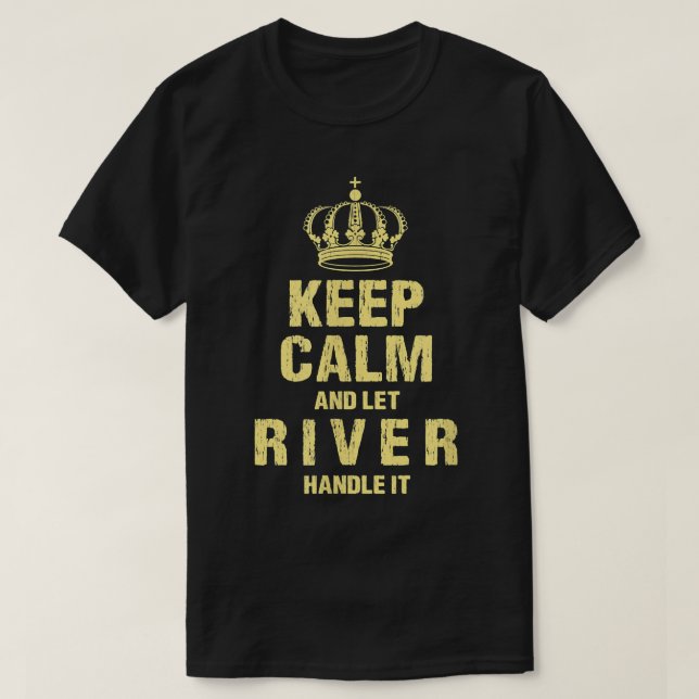 Camiseta Apodo de los amigos de River Keep Calm (Diseño del anverso)