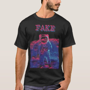 Camiseta Apollo Moon Landing Hoax Conspiration Theory Fake