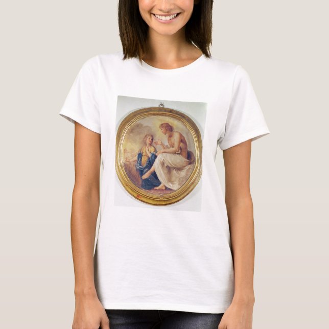 Camiseta Apollo y Phaethon, c.1634 (fresco) (Anverso)
