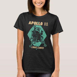 Camiseta Apolo 11 Aeronave espacial para lander lunar aterr