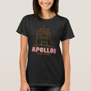 Camiseta Apolo 11 Aeronave espacial para lander lunar aterr