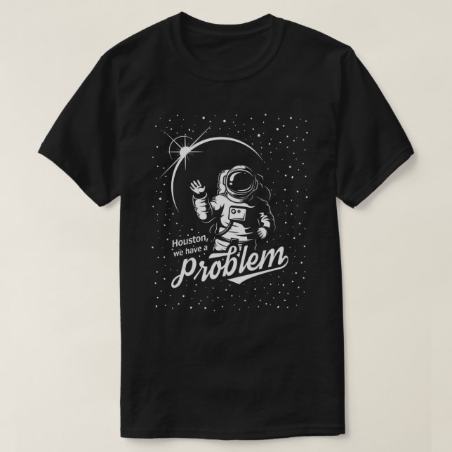 Camiseta Apolo 13 - Houston, tenemos un problema (Diseño del anverso)