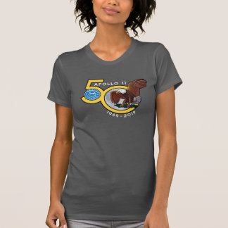 Camiseta Apolo 50 para mujeres de Space Hipsters®