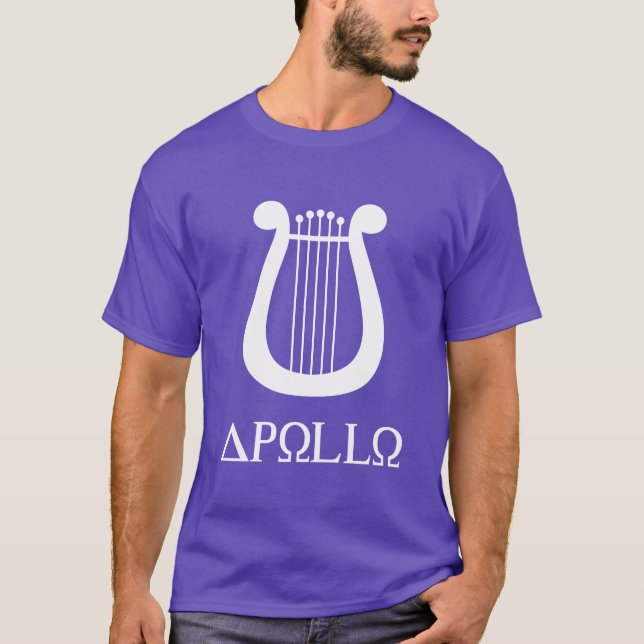 Camiseta Apolo del lyre (Anverso)