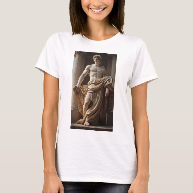 Camiseta Apolo Dios de la Luz y la Música - Mitología grieg (Anverso)