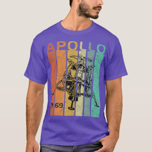 Camiseta Apolo Retro 11 50º Aniversario Aterrizaje de la L
