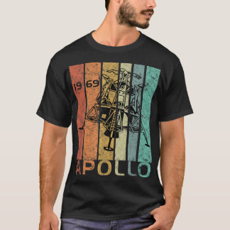 Camiseta Apolo Retro 11 50 Aniversario de la Luna Aterrizaj