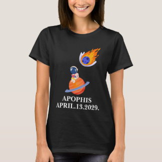 Camiseta Apophis 2029 Objeto asteroide 9942 Espacio astronó