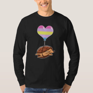 Camiseta Aporagender Hedgehog Género no binario
