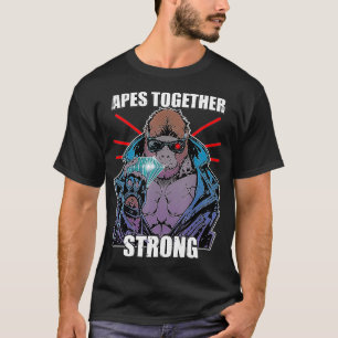 Camiseta Apos Juntos Fuerte Estilo Pegatina de afiches de é