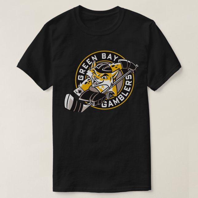 Camiseta Apostadores de Green Bay (Diseño del anverso)