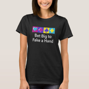 Camiseta Apostar Grande Para Falsear Un Juego De Apuestas D