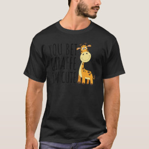 Camiseta Apostas a la jirafa Soy una jirafa dulce animal
