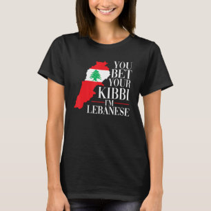 Camiseta Apostas a tu Kibbi que soy libanés