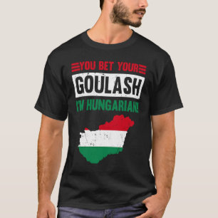 Camiseta Apostas tu Goulash Soy la bandera húngara