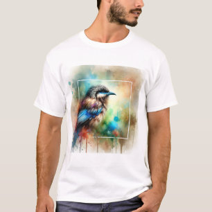 Camiseta Apostle Bird 250624AREF119 - Watercolor