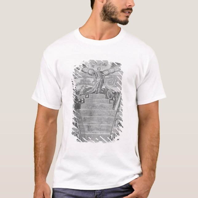 Camiseta Apoteosis de Peter el grande (Anverso)