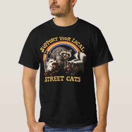 Camiseta Apoya a los gatos callejeros locales - Arte de Map