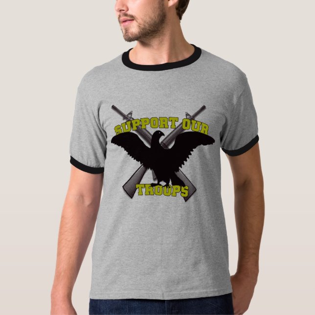 Camiseta Apoya a Nuestras Tropas (Anverso)