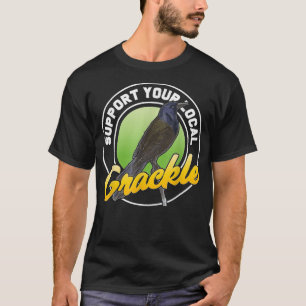 Camiseta Apoya a su Ave Pájaro Pájaro Local