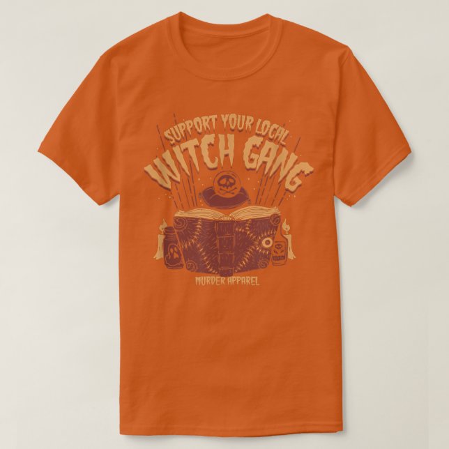 Camiseta Apoya a su banda de brujas local 219 (Diseño del anverso)