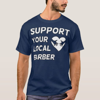 Camiseta Apoya a su barbero local 15