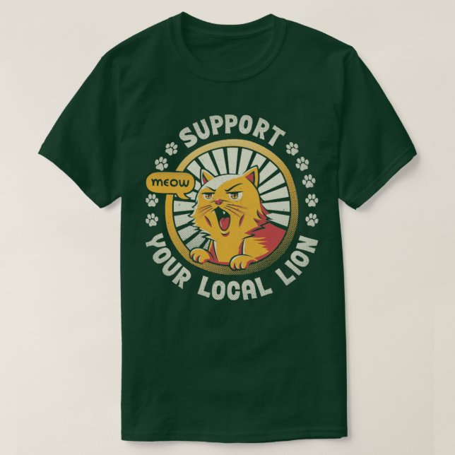 Camiseta Apoya a su león local (Diseño del anverso)