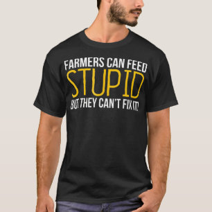 Camiseta Apoya a sus ganaderos locales sin granjas sin alim