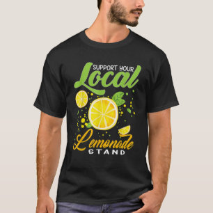 Camiseta Apoya a sus hijos de verano de la tripulación loca