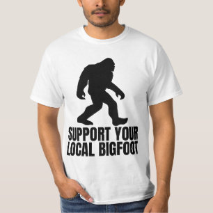 Camiseta Apoya a tu Bigfoot local Divertido amante de Bigfo