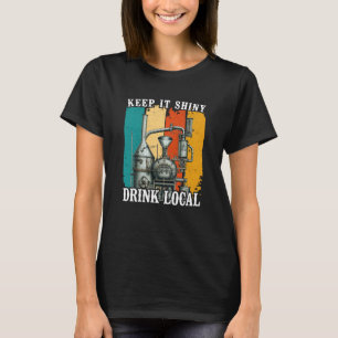 Camiseta Apoya a tu Moonshine Local Manténlo Brillante Palu