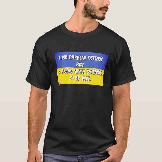Camiseta Apoya a Ucrania (Anverso)