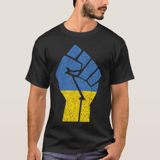 Camiseta Apoya a Ucrania Mantente con Ucrania Bandera ucran