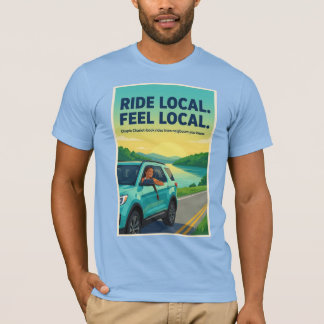 Camiseta Apoya el ajetreo local: Cada venta ayuda
