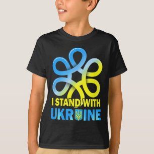 Camiseta Apoya la bandera de Ucrania Anti-Putin Di No a la 