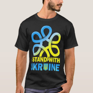 Camiseta Apoya la bandera de Ucrania Anti-Putin Di No a la