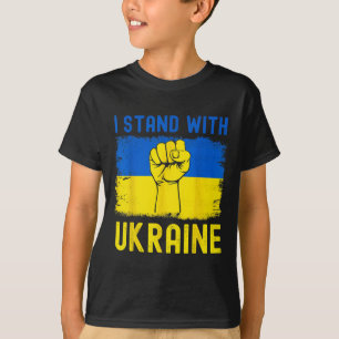 Camiseta Apoya la bandera de Ucrania Yo apoyo a Ucrania