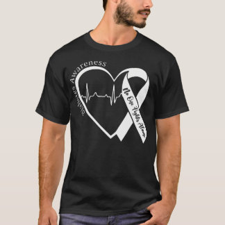Camiseta Apoya la sensibilización sobre la diabetes Cinta a