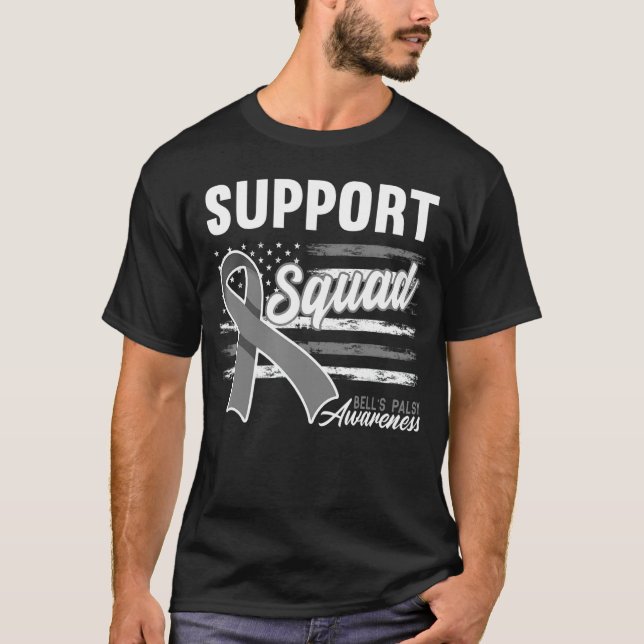 Camiseta Apoya Squad I Músculos faciales Parálisis I Bells  (Anverso)