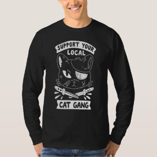 Camiseta Apoya su Gato Gato Gato Gato Local