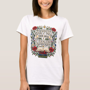 Camiseta Apoya tu biblioteca local