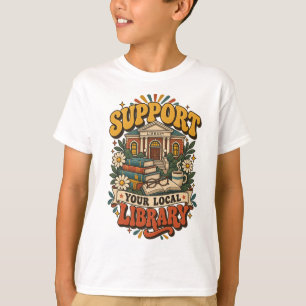 Camiseta Apoya tu biblioteca local