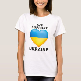 Camiseta Apoyamos a Ucrania, sigamos rezando enérgicamente
