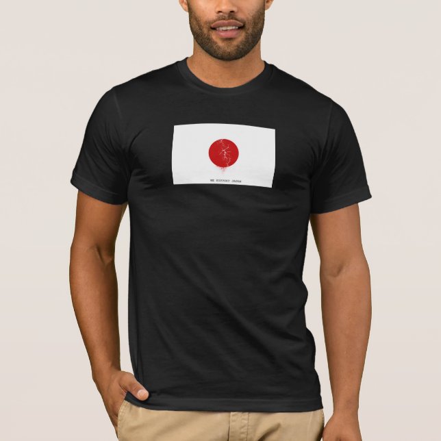 CAMISETA APOYAMOS JAPÓN (Anverso)