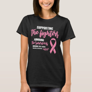 Camiseta Apoyando A La Lucha - Concienciación Sobre El Cánc